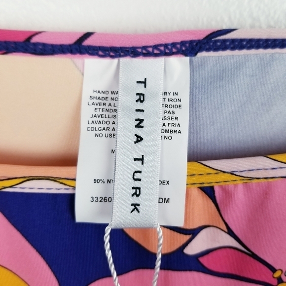 Trina Turk Breeze Swim Tunic Dress Cover-Up NWT size XL - Picture 6 of 14